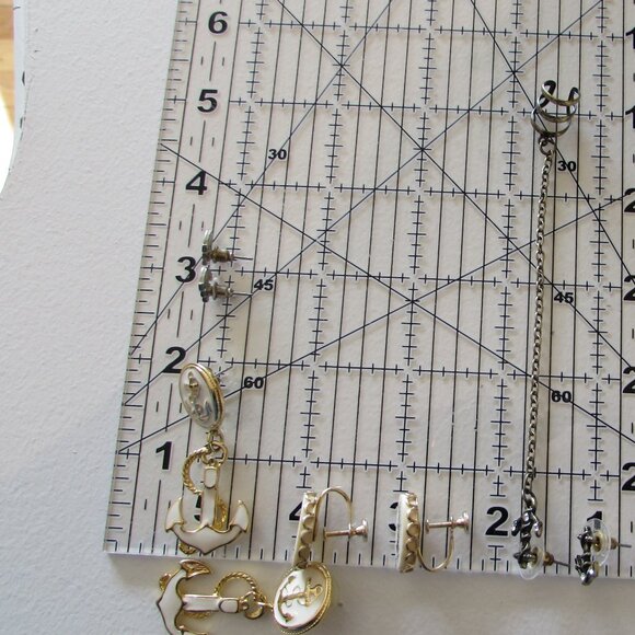 Nautical/Anchor Themed Earring - 4 Pairs - Pierced/Screwback - Picture 14 of 15